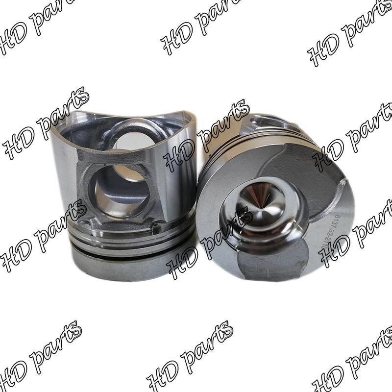 6137-32-2110 Kolben 4D105 S4D105-5A S4D105-5B PC220-2 PC220LC-2 des Dieselmotor-6137-32-201