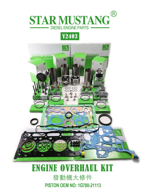 Hochwertige Reparaturteile V2203 V2403 1G780-21113 1G796-21112 1J884-21110 für Kubota Minibagger