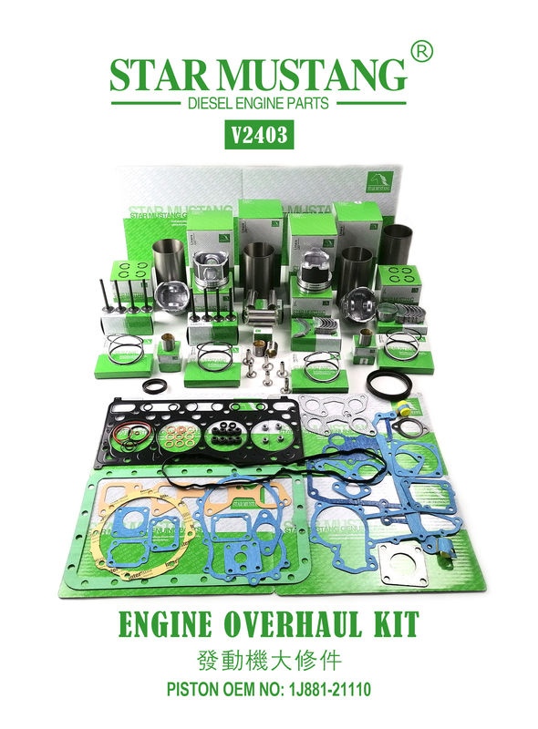 Hochwertige Reparaturteile V2203 V2403 1G780-21113 1G796-21112 1J884-21110 für Kubota Minibagger