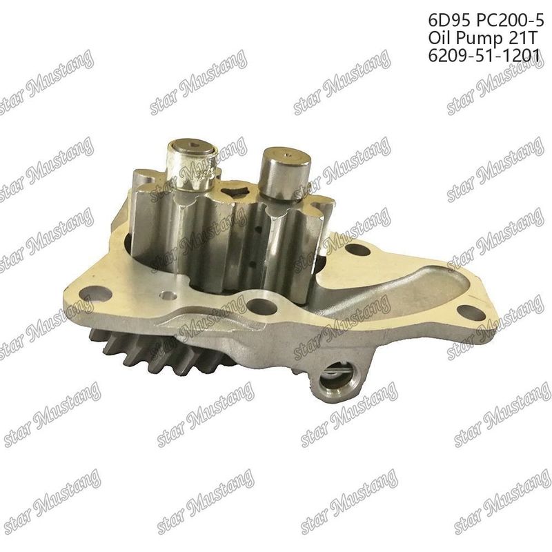 6d95 Pc200-5 Motorölpumpe 6209-51-1201 geeignet für Komatsu Dieselmotoren Teile