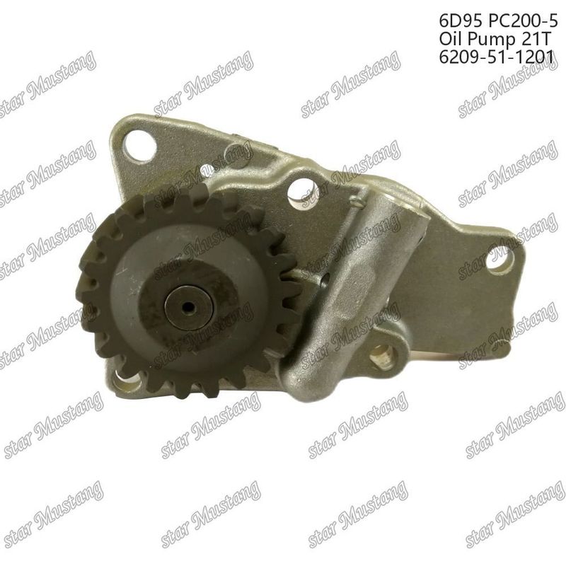 6d95 Pc200-5 Motorölpumpe 6209-51-1201 geeignet für Komatsu Dieselmotoren Teile