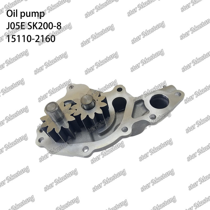Dieselmotor-Ölpumpe 15110-2160 15110-2160A J05E SK200-8 SK210LC-8 SK250-8 SK260LC-8 für Hino