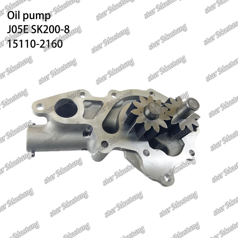 Dieselmotor-Ölpumpe 15110-2160 15110-2160A J05E SK200-8 SK210LC-8 SK250-8 SK260LC-8 für Hino