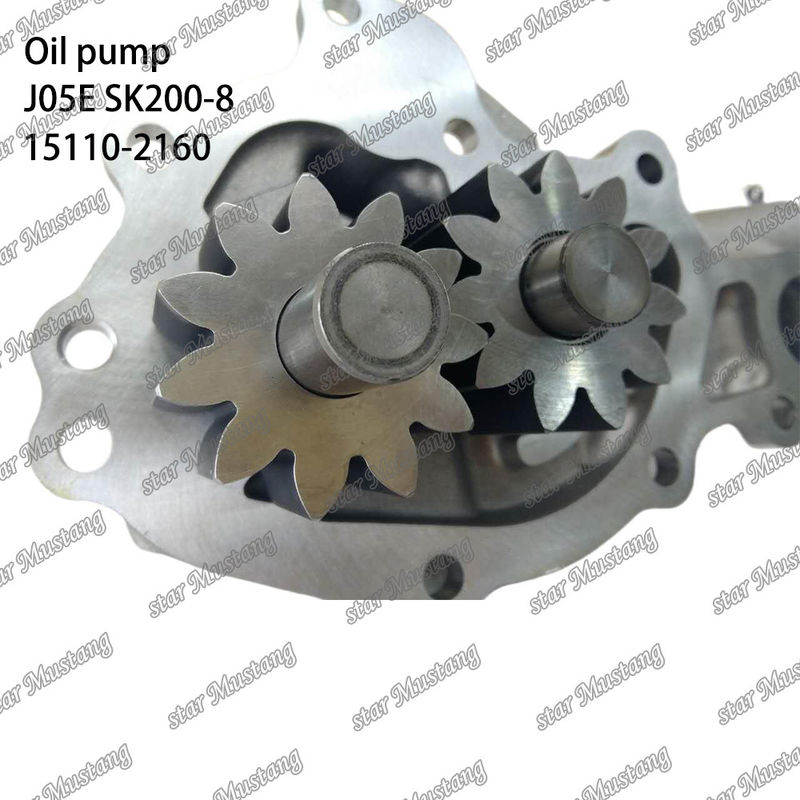 Dieselmotor-Ölpumpe 15110-2160 15110-2160A J05E SK200-8 SK210LC-8 SK250-8 SK260LC-8 für Hino