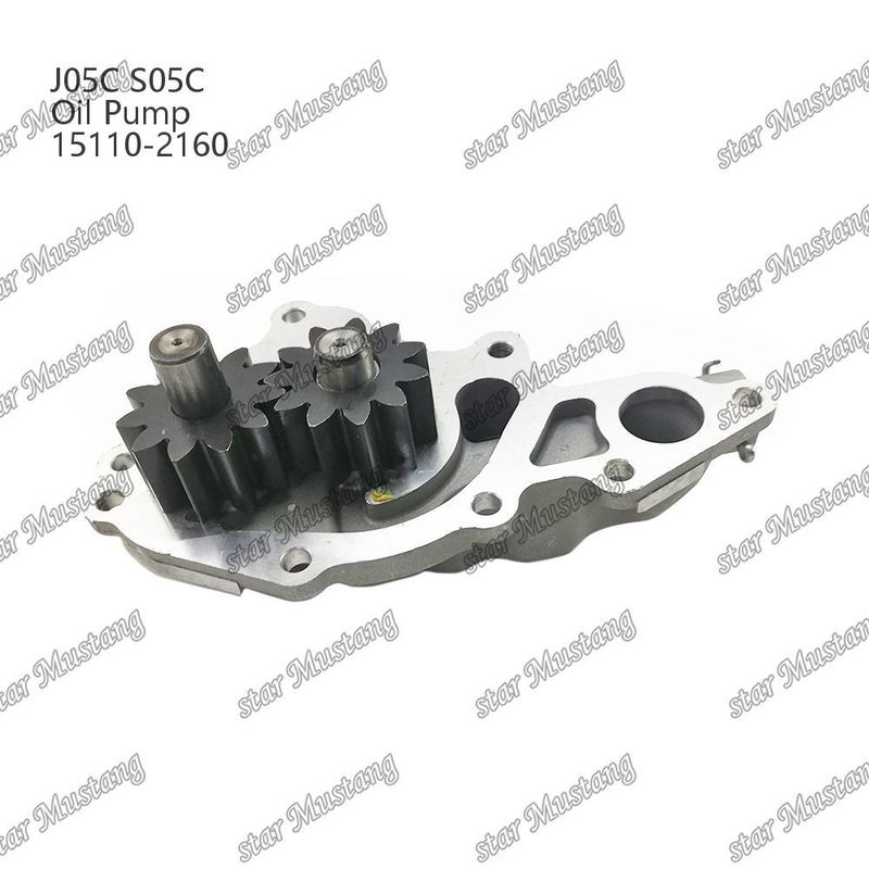 J05C S05C SK200-8 SK210-8 SK250-8 SK260-8 SK260-8E Ölpumpe 15110-2160 für Hino-Reparaturteile von Motoren