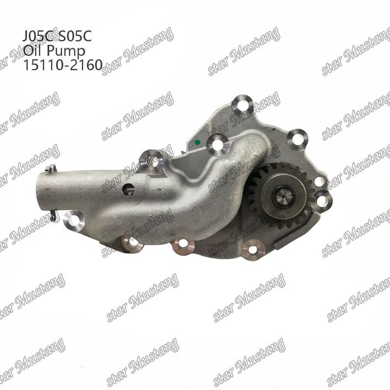 J05C S05C SK200-8 SK210-8 SK250-8 SK260-8 SK260-8E Ölpumpe 15110-2160 für Hino-Reparaturteile von Motoren