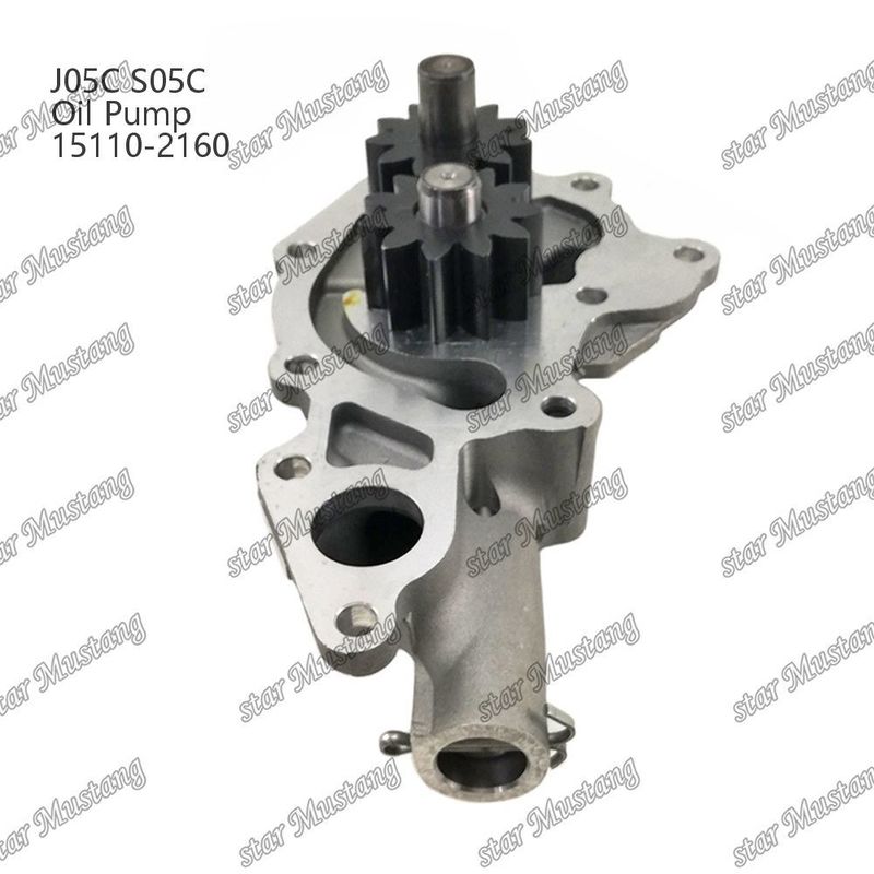 J05C S05C SK200-8 SK210-8 SK250-8 SK260-8 SK260-8E Ölpumpe 15110-2160 für Hino-Reparaturteile von Motoren