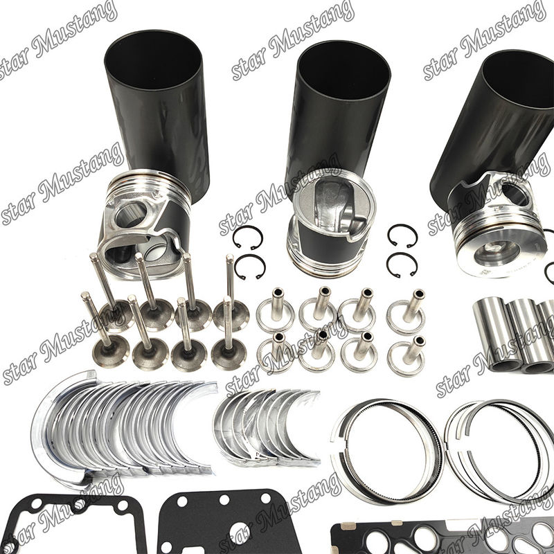 S4D104-1 F4GE Überholungs-Wiederaufbaukasten Zylinder Liner Kolben mit Pin Kit Ventil Sitzventil Führung Gaskett Kit für Komatsu