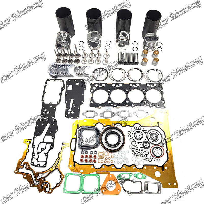 S4D104-1 F4GE Überholungs-Wiederaufbaukasten Zylinder Liner Kolben mit Pin Kit Ventil Sitzventil Führung Gaskett Kit für Komatsu