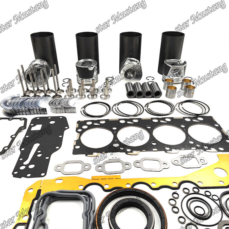 S4D104-1 F4GE Überholungs-Wiederaufbaukasten Zylinder Liner Kolben mit Pin Kit Ventil Sitzventil Führung Gaskett Kit für Komatsu