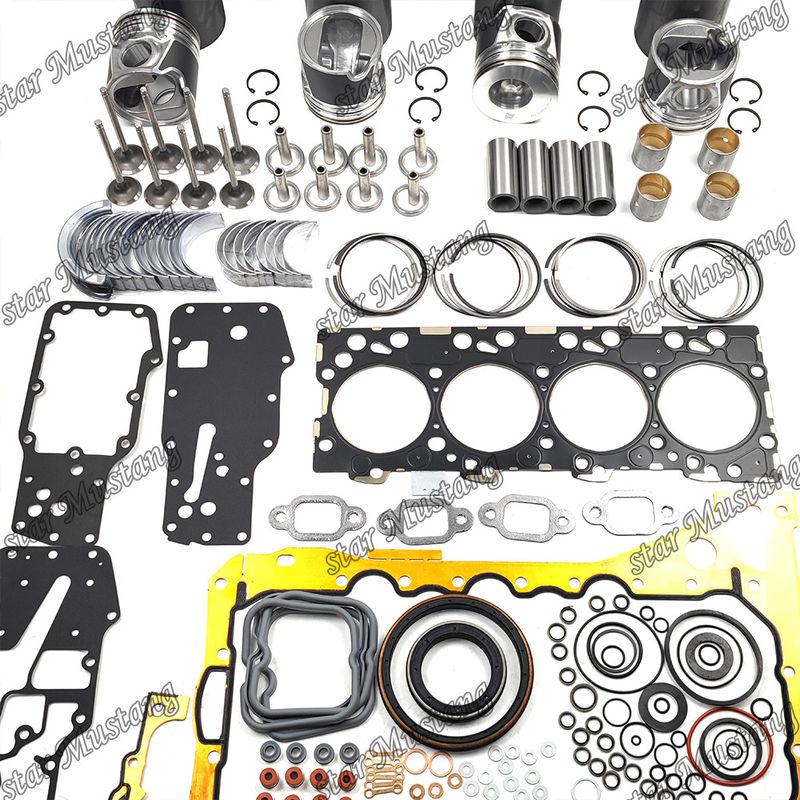 S4D104-1 F4GE Überholungs-Wiederaufbaukasten Zylinder Liner Kolben mit Pin Kit Ventil Sitzventil Führung Gaskett Kit für Komatsu