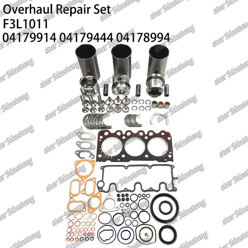 F3L1011 Reparaturbaukasten Zylinder Liner Kolbenbaukasten Gaskettbaukasten Ventil Sitzführer Haupthalter Lager für Deutz