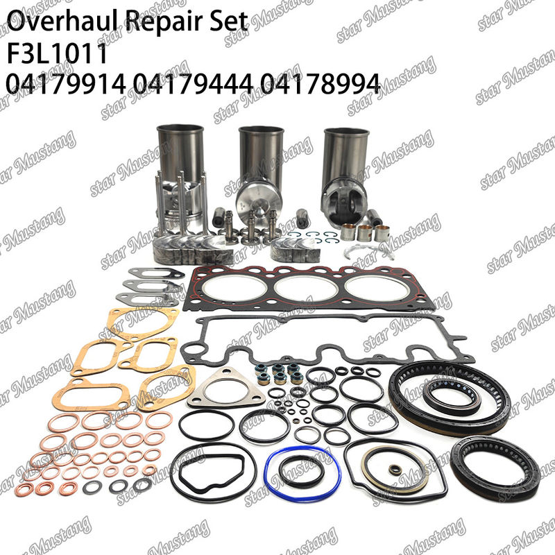 F3L1011 Reparaturbaukasten Zylinder Liner Kolbenbaukasten Gaskettbaukasten Ventil Sitzführer Haupthalter Lager für Deutz