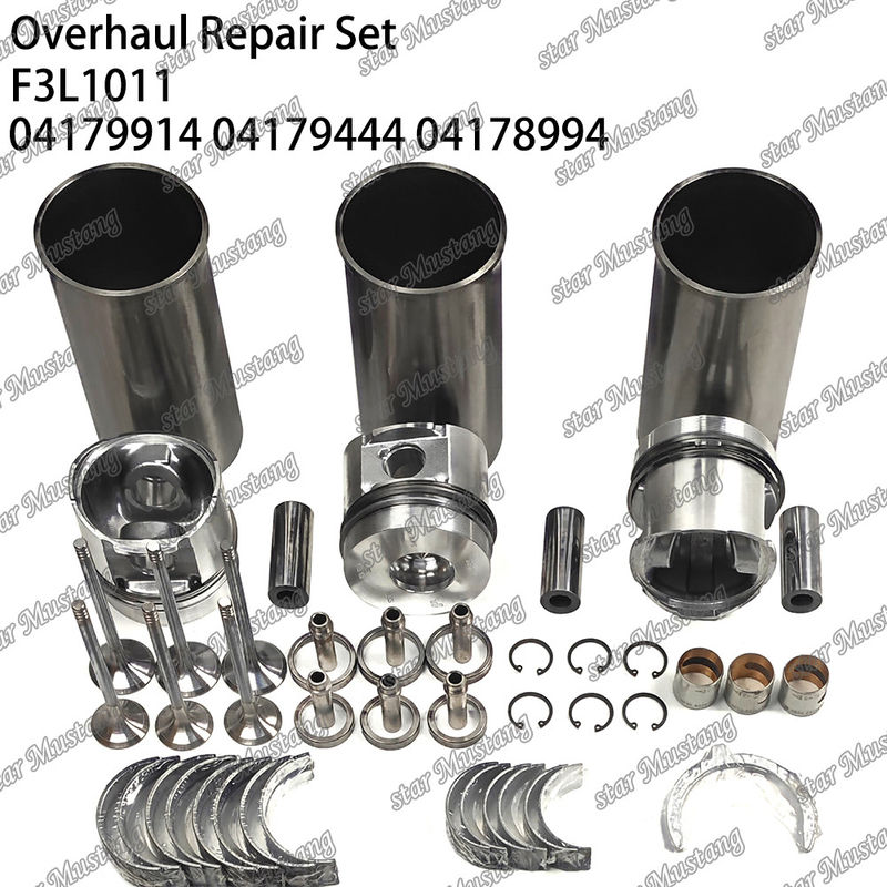 F3L1011 Reparaturbaukasten Zylinder Liner Kolbenbaukasten Gaskettbaukasten Ventil Sitzführer Haupthalter Lager für Deutz