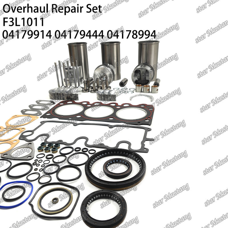 F3L1011 Reparaturbaukasten Zylinder Liner Kolbenbaukasten Gaskettbaukasten Ventil Sitzführer Haupthalter Lager für Deutz