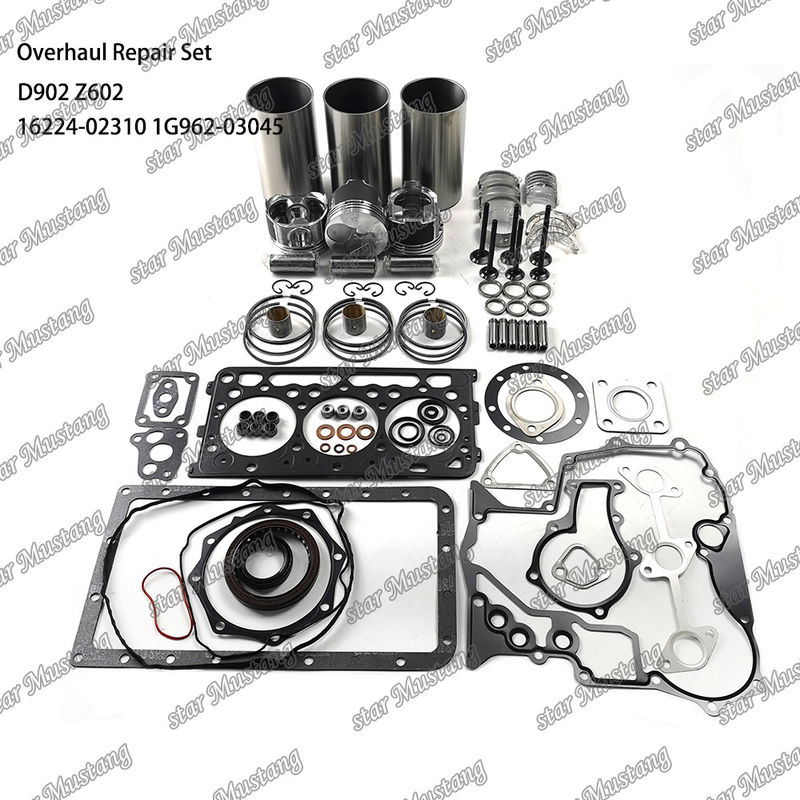 Z602 D902 Reparaturreparatur-Kit Zylinder-Liner-Piston-Kit-Gasket-Kit für Doosan