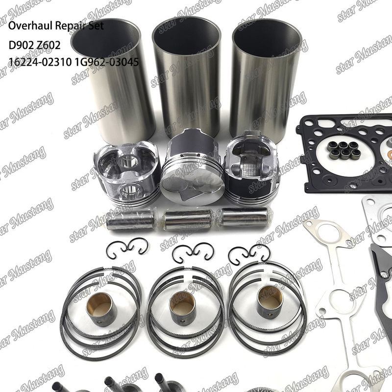 Z602 D902 Reparaturreparatur-Kit Zylinder-Liner-Piston-Kit-Gasket-Kit für Doosan