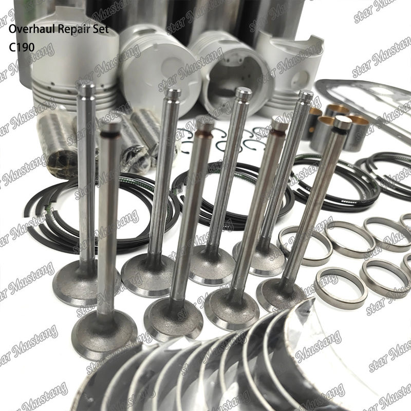 C190 Überholung Reparatur Set Zylinder Liner Kolben-Kit Dichtung Kit Ventil Sitz Guide Hauptlager Con Rod Lager für Isuzu