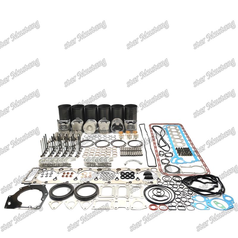 6HK1 EFI Überholung Reparatur-Kit Zylinder Liner Kolben-Kit Dichtung Kit Ventil Sitz Guide Haupt-und Con-Stab Lager für Isuzu