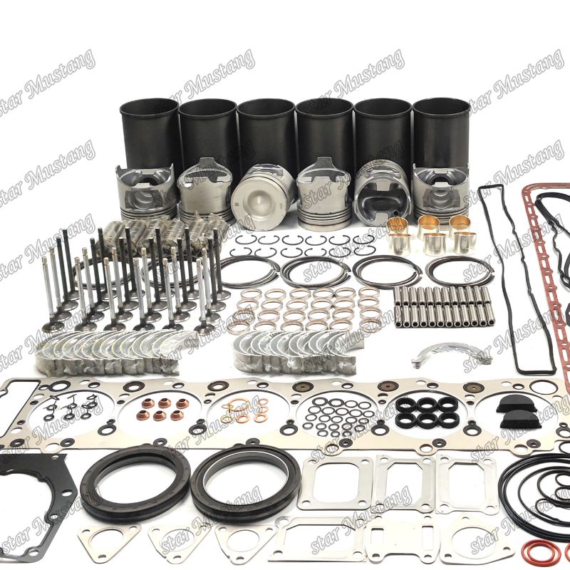 6HK1 EFI Überholung Reparatur-Kit Zylinder Liner Kolben-Kit Dichtung Kit Ventil Sitz Guide Haupt-und Con-Stab Lager für Isuzu