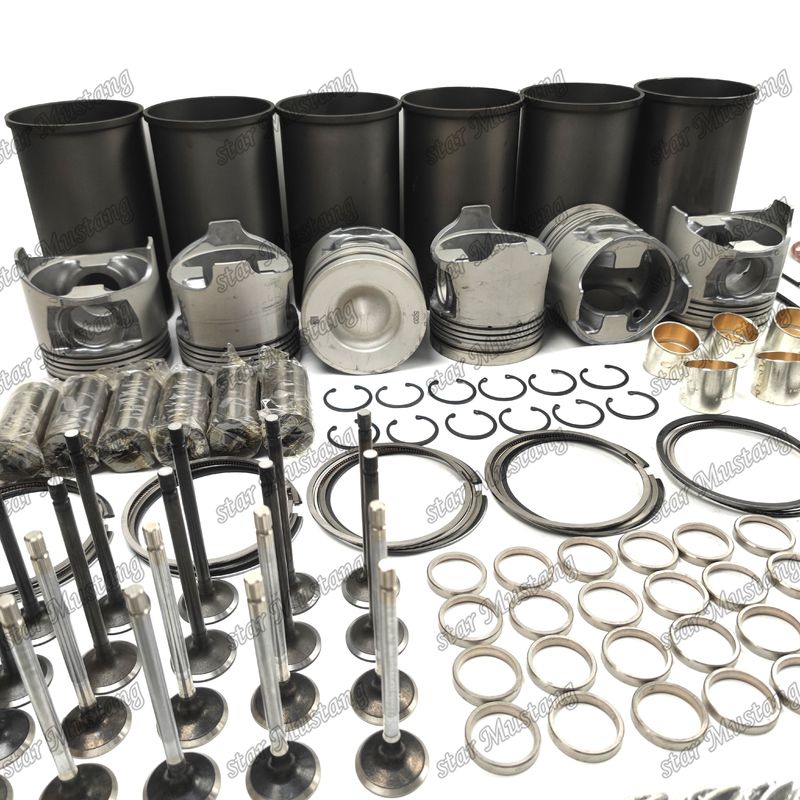 6HK1 EFI Überholung Reparatur-Kit Zylinder Liner Kolben-Kit Dichtung Kit Ventil Sitz Guide Haupt-und Con-Stab Lager für Isuzu