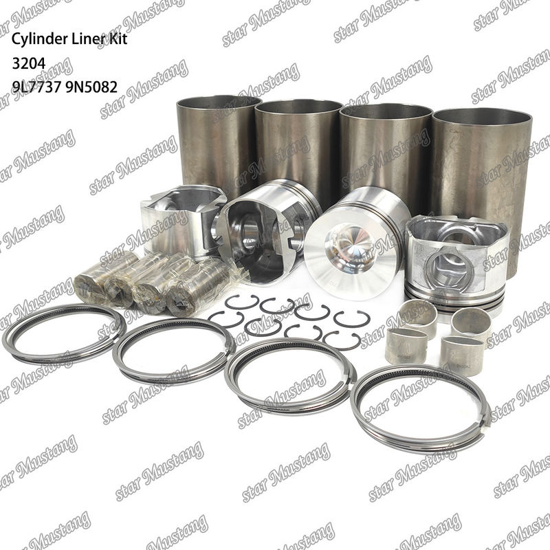 Für Caterpillar Motor 3204 Zylinderliner Kit 9L7737 1W1661 9N5082 Reparaturteile für mechanische Dieselmotoren