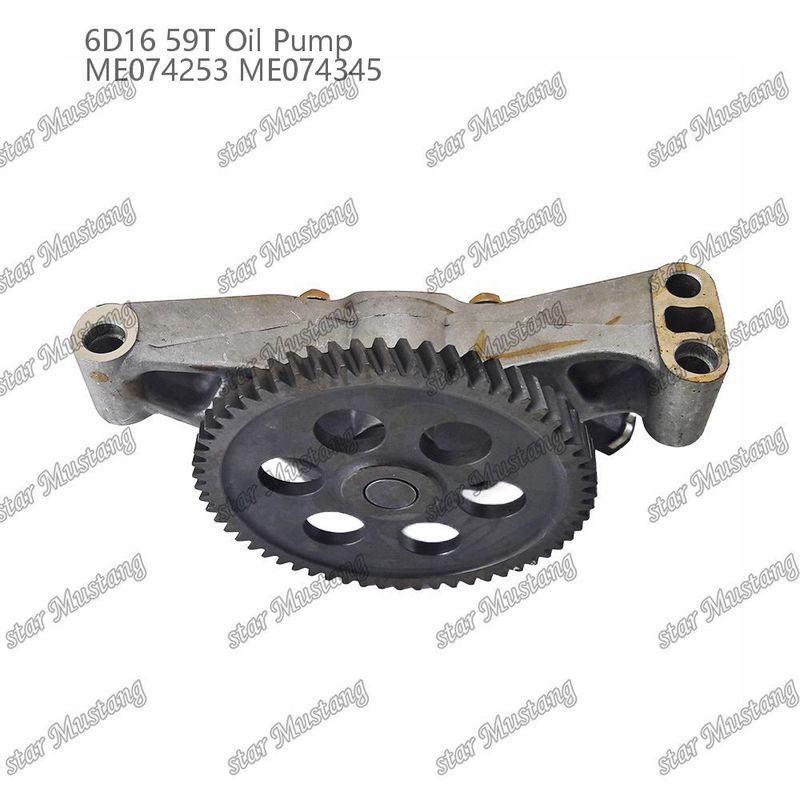 Motorölpumpe 6D16 59 Zähne ME074253 ME074345 für Mitsubishi Motor-Ersatzteile