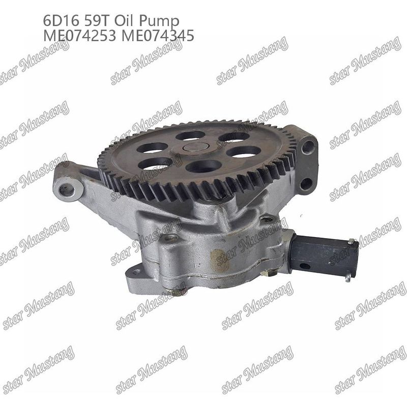 Motorölpumpe 6D16 59 Zähne ME074253 ME074345 für Mitsubishi Motor-Ersatzteile
