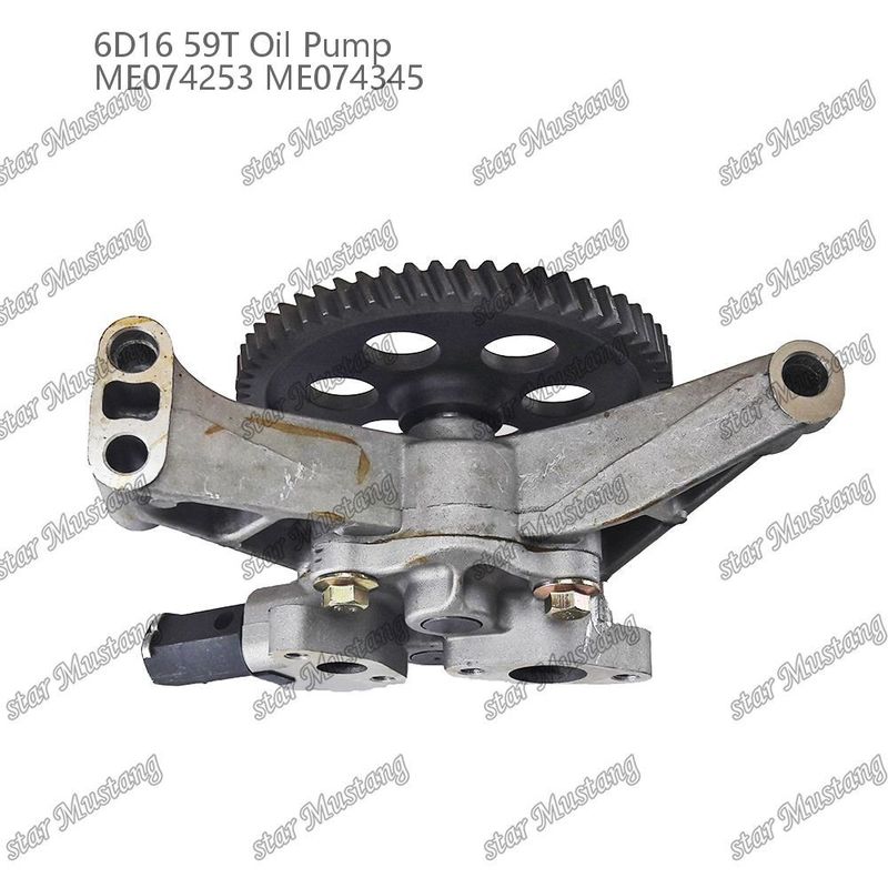 Motorölpumpe 6D16 59 Zähne ME074253 ME074345 für Mitsubishi Motor-Ersatzteile
