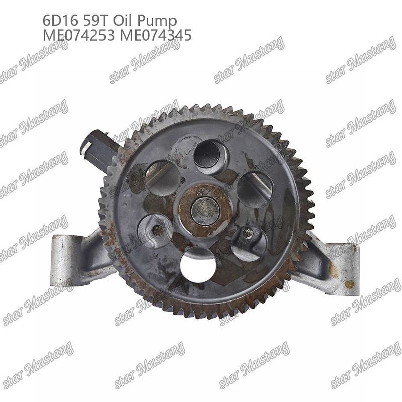 Motorölpumpe 6D16 59 Zähne ME074253 ME074345 für Mitsubishi Motor-Ersatzteile