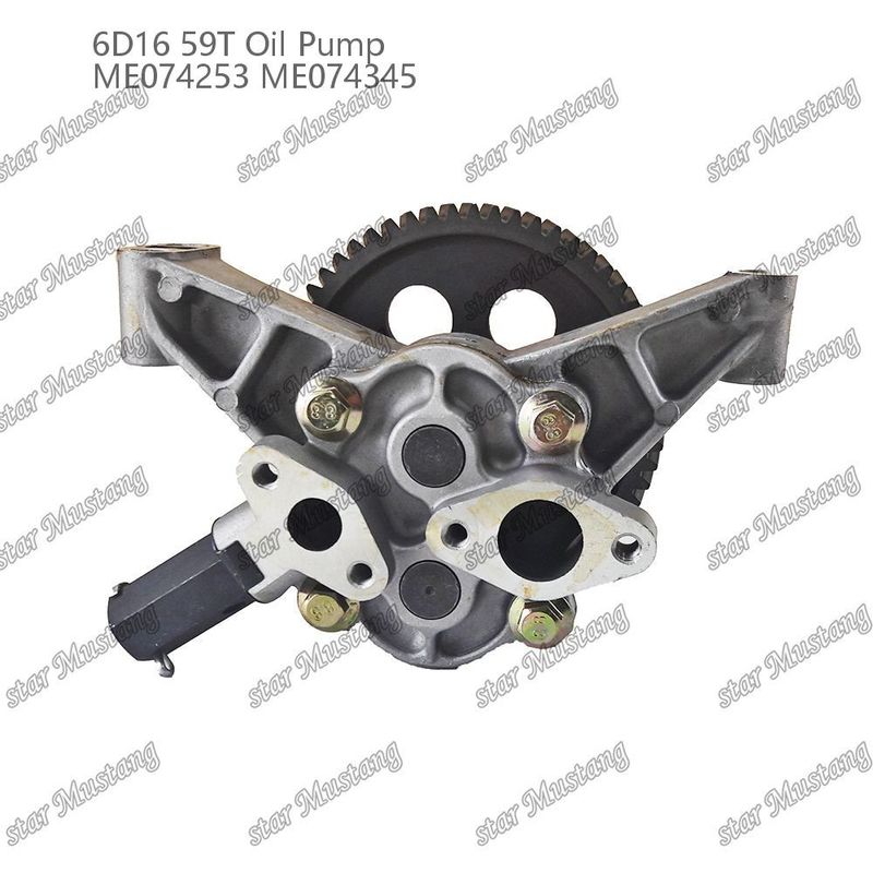 Motorölpumpe 6D16 59 Zähne ME074253 ME074345 für Mitsubishi Motor-Ersatzteile