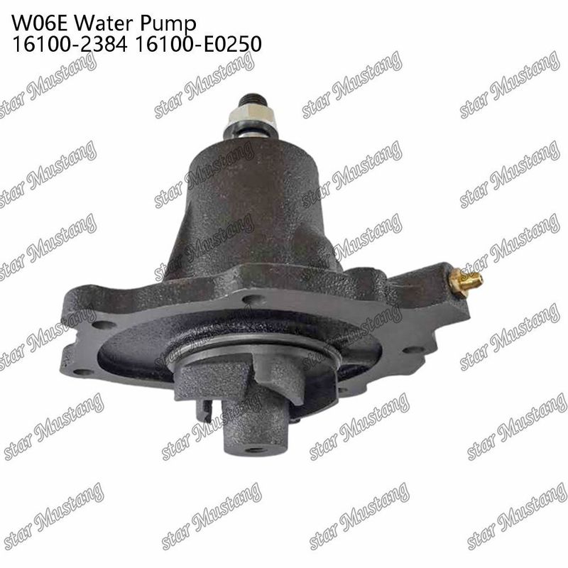 W06E Wasserpumpe für Motoren 16100-2384 16100-E0250 für HINO-Ersatzteile