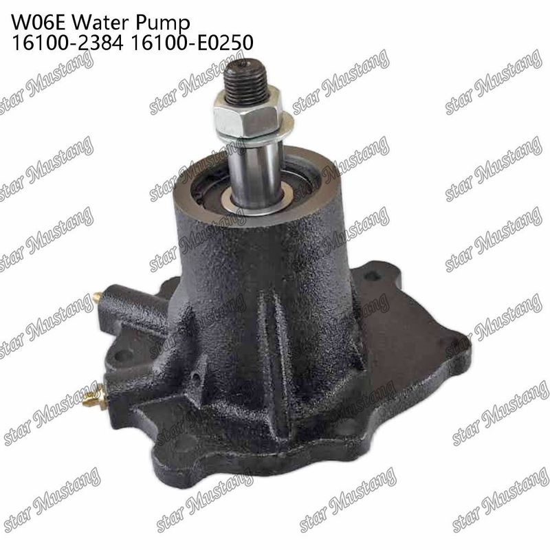 W06E Wasserpumpe für Motoren 16100-2384 16100-E0250 für HINO-Ersatzteile