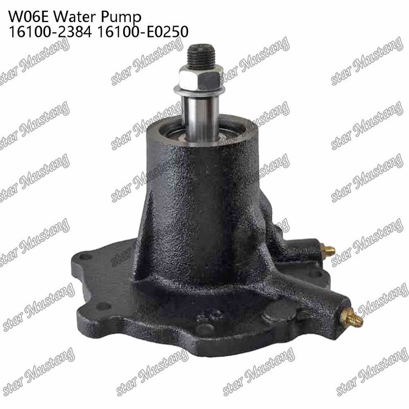 W06E Wasserpumpe für Motoren 16100-2384 16100-E0250 für HINO-Ersatzteile