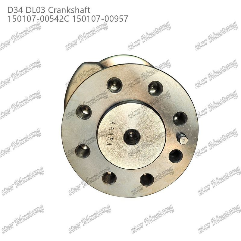 D34 DL03 Motorkurbelwelle 150107-00542C 150107-00957 Für DOOSAN DAEWOO Motor Ersatzteile
