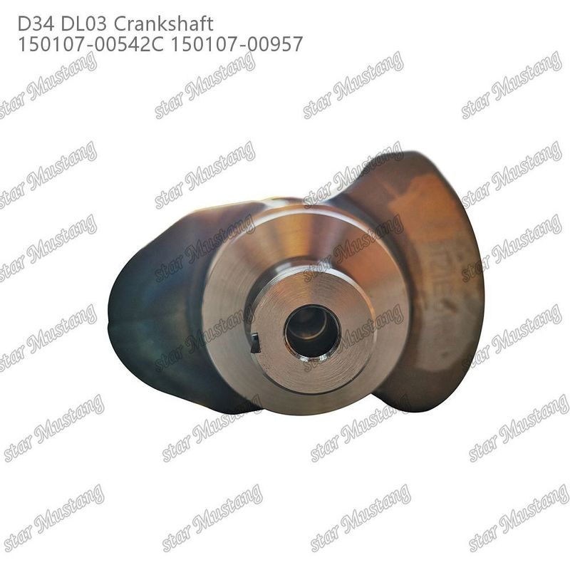 D34 DL03 Motorkurbelwelle 150107-00542C 150107-00957 Für DOOSAN DAEWOO Motor Ersatzteile