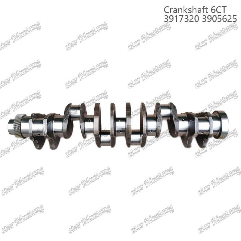 Kurbelwelle 6CT 3917320 3905625 Schmiede Stahl mit Ausrüstung für Cummins Dieselmotoren