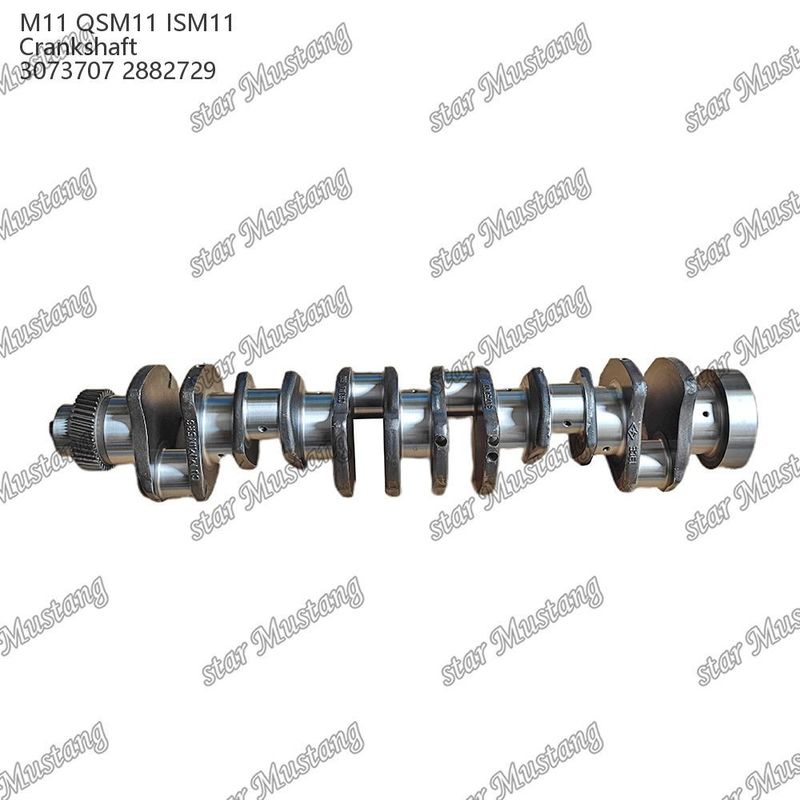 Kurbelwelle M11 QSM11 ISM11 geschmiedetem Stahl 3073707 2882729 für Teile von Cummins Dieselmotoren
