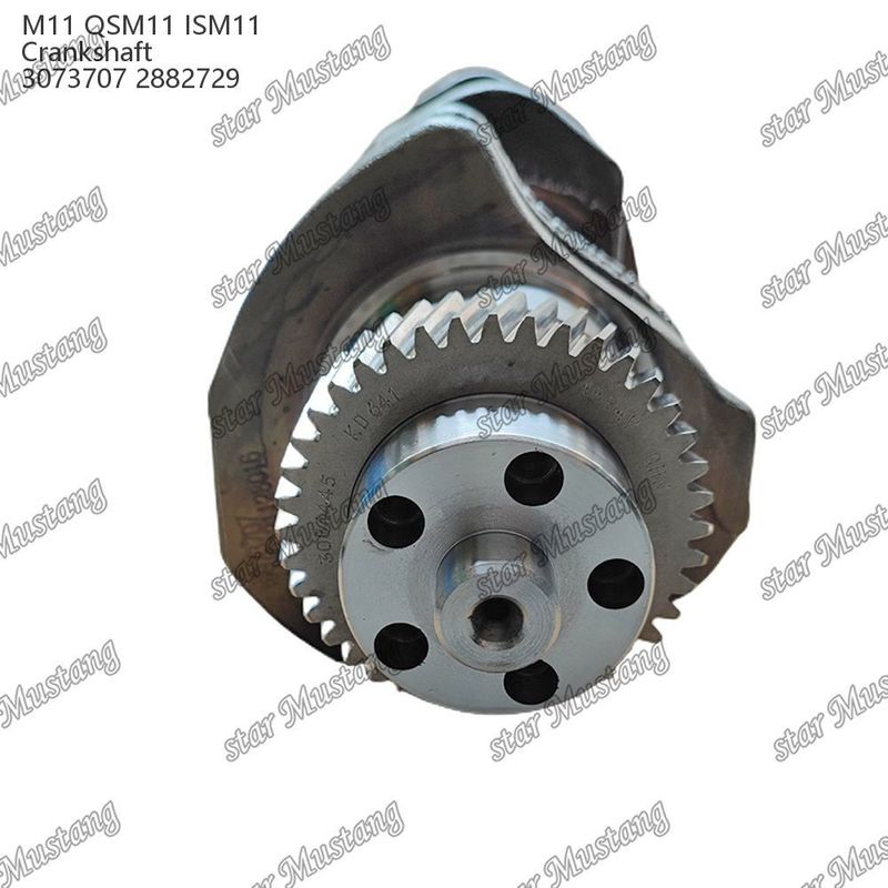 Kurbelwelle M11 QSM11 ISM11 geschmiedetem Stahl 3073707 2882729 für Teile von Cummins Dieselmotoren