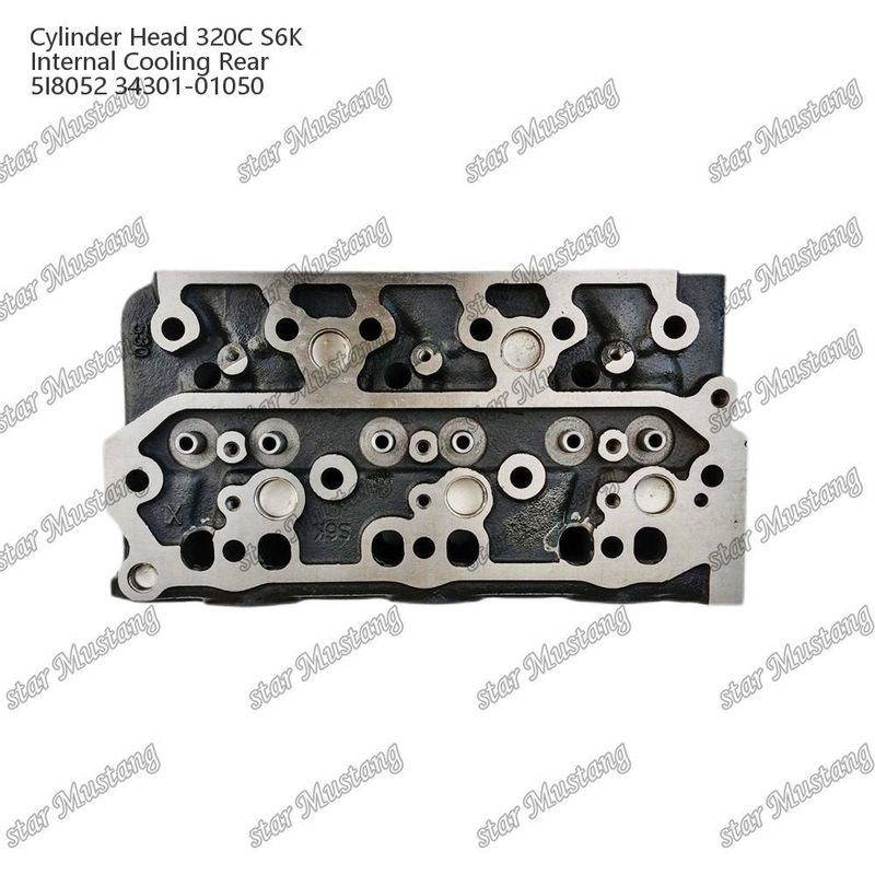 320C S6K Motor Zylinderkopf Innenkühlschrank Rückseite 5I8052 34301-01050 Für Mitsubishi Für CAT-Motor Ersatzteile