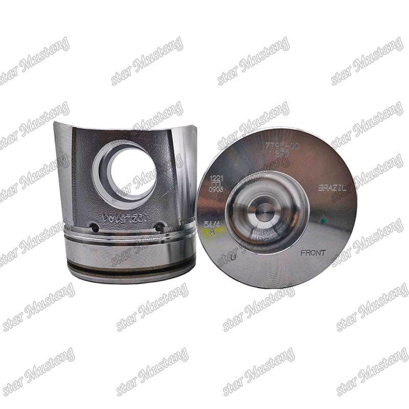 Kolben 4BT 4D102 6BT 6BT5.9 6D102 50mm Verbrennungskammer 3957795 3807795 Für Reparaturteile von Cummins Dieselmotoren