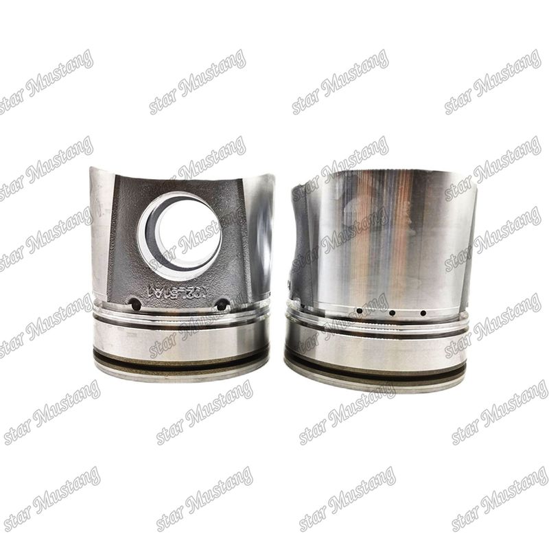 Kolben 4BT 4D102 6BT 6BT5.9 6D102 50mm Verbrennungskammer 3957795 3807795 Für Reparaturteile von Cummins Dieselmotoren
