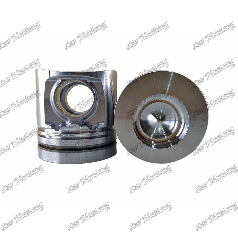 Kolben 4BT3.9 6BT5.9 59mm Verbrennungskammer 3907163 für Reparaturteile von Cummins Dieselmotoren