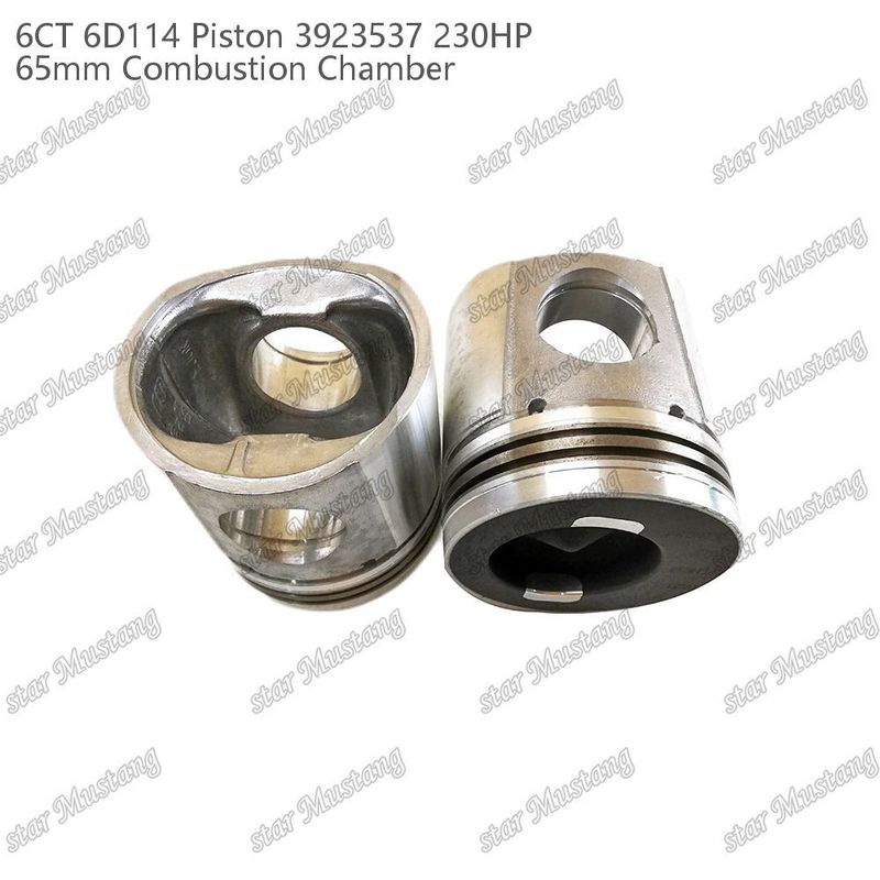 Kolben 6CT 6D114 230PS 3923537 65mm Verbrennungskammer für Reparaturteile von Cummins Dieselmotoren