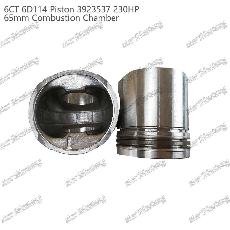 Kolben 6CT 6D114 230PS 3923537 65mm Verbrennungskammer für Reparaturteile von Cummins Dieselmotoren