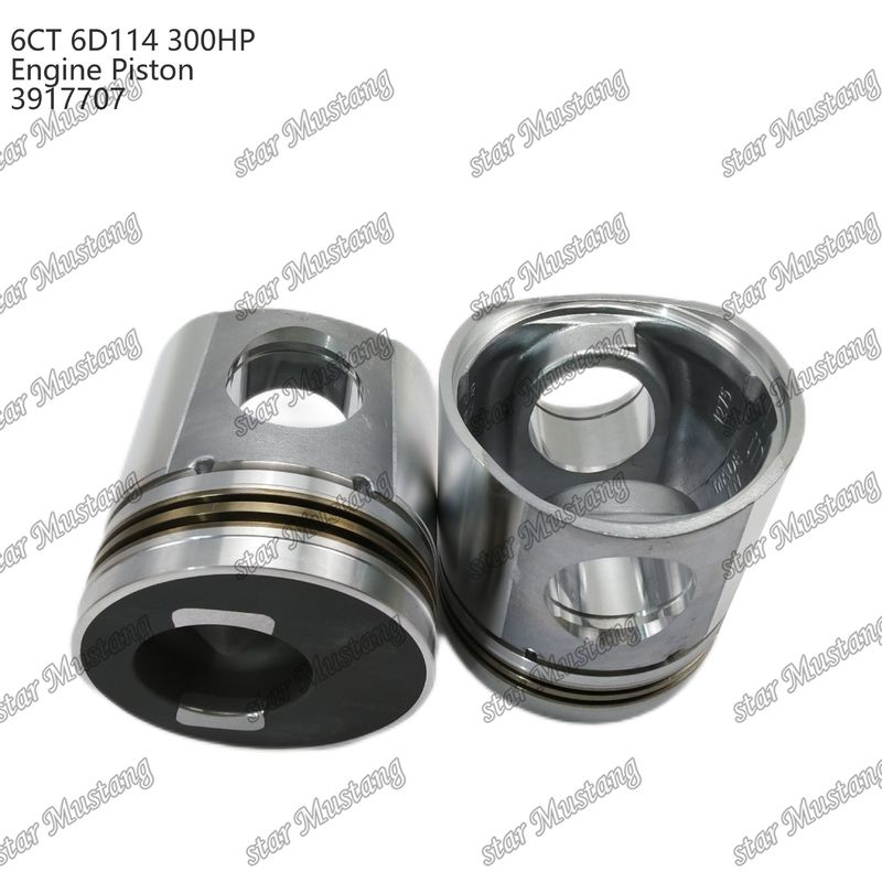 Kolben 6CT 6D114 300HP 3917707 55mm Verbrennungskammer für Reparaturteile von Cummins Dieselmotoren