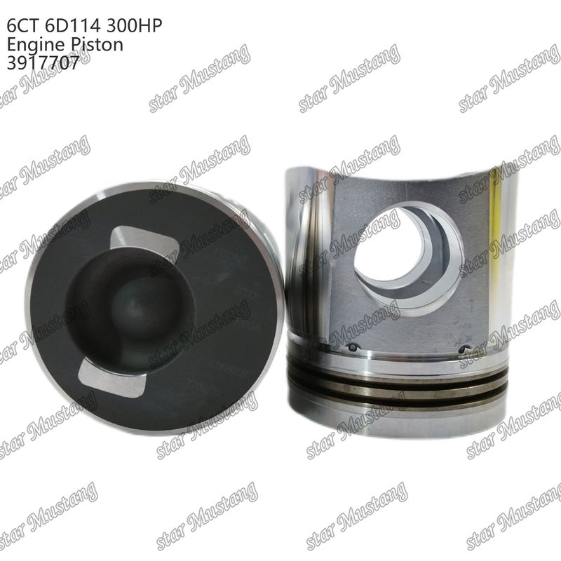 Kolben 6CT 6D114 300HP 3917707 55mm Verbrennungskammer für Reparaturteile von Cummins Dieselmotoren