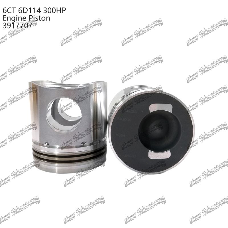 Kolben 6CT 6D114 300HP 3917707 55mm Verbrennungskammer für Reparaturteile von Cummins Dieselmotoren