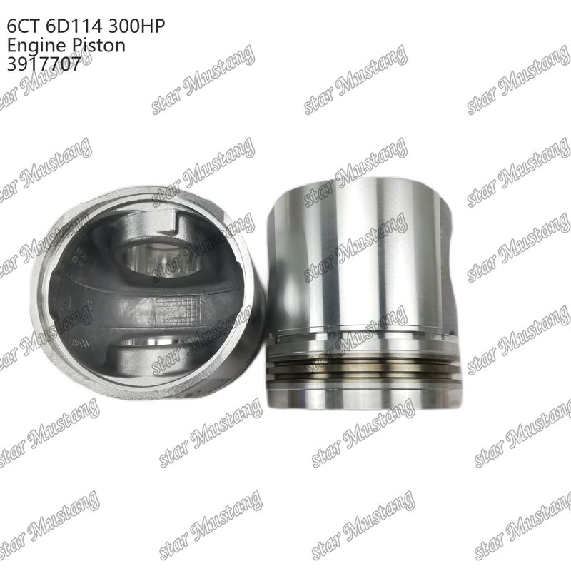Kolben 6CT 6D114 300HP 3917707 55mm Verbrennungskammer für Reparaturteile von Cummins Dieselmotoren