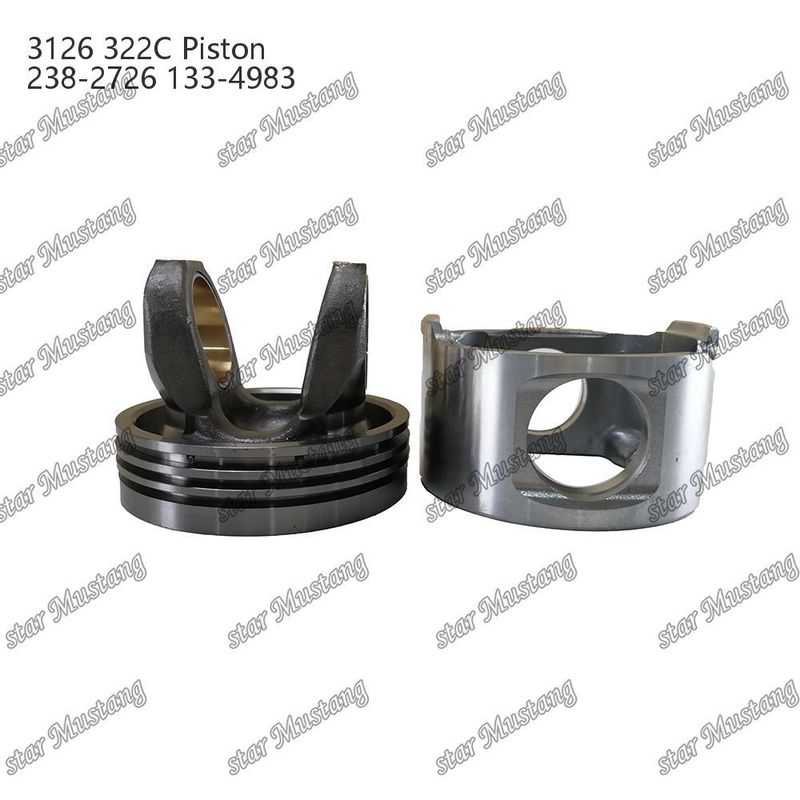 Kolben mit Pin 3126 322C Kammer Größe 74mm 238-2726 133-4983